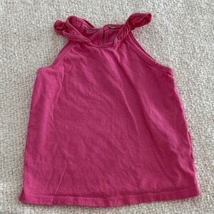 Mini boden 6/7 tank with ruffle detail